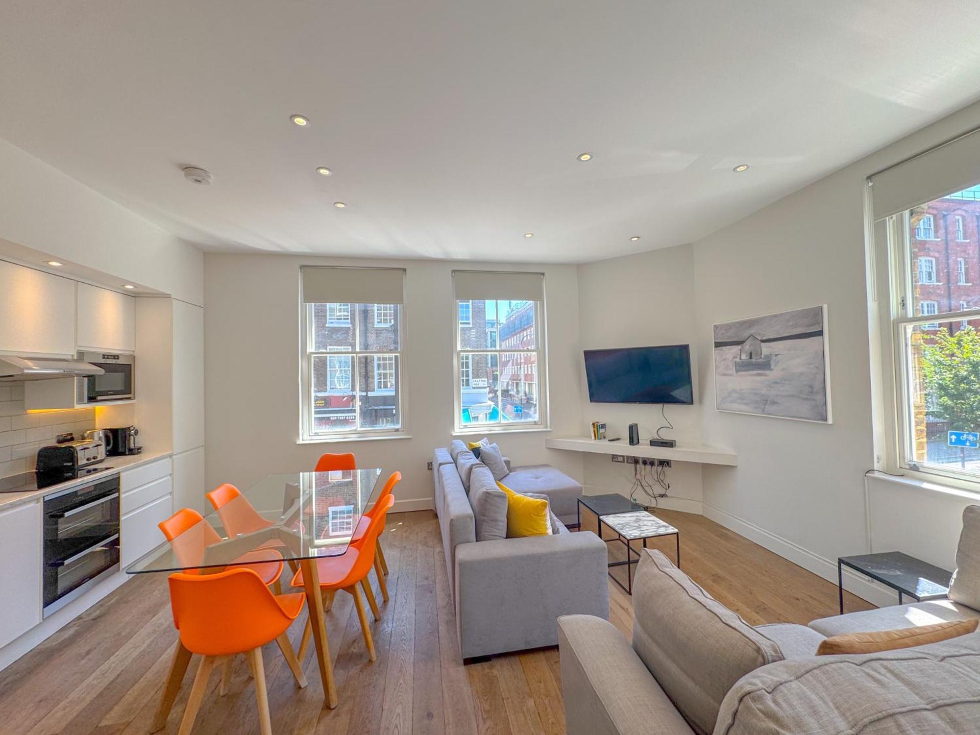 Whitfield Street Apartments لندن المظهر الخارجي الصورة
