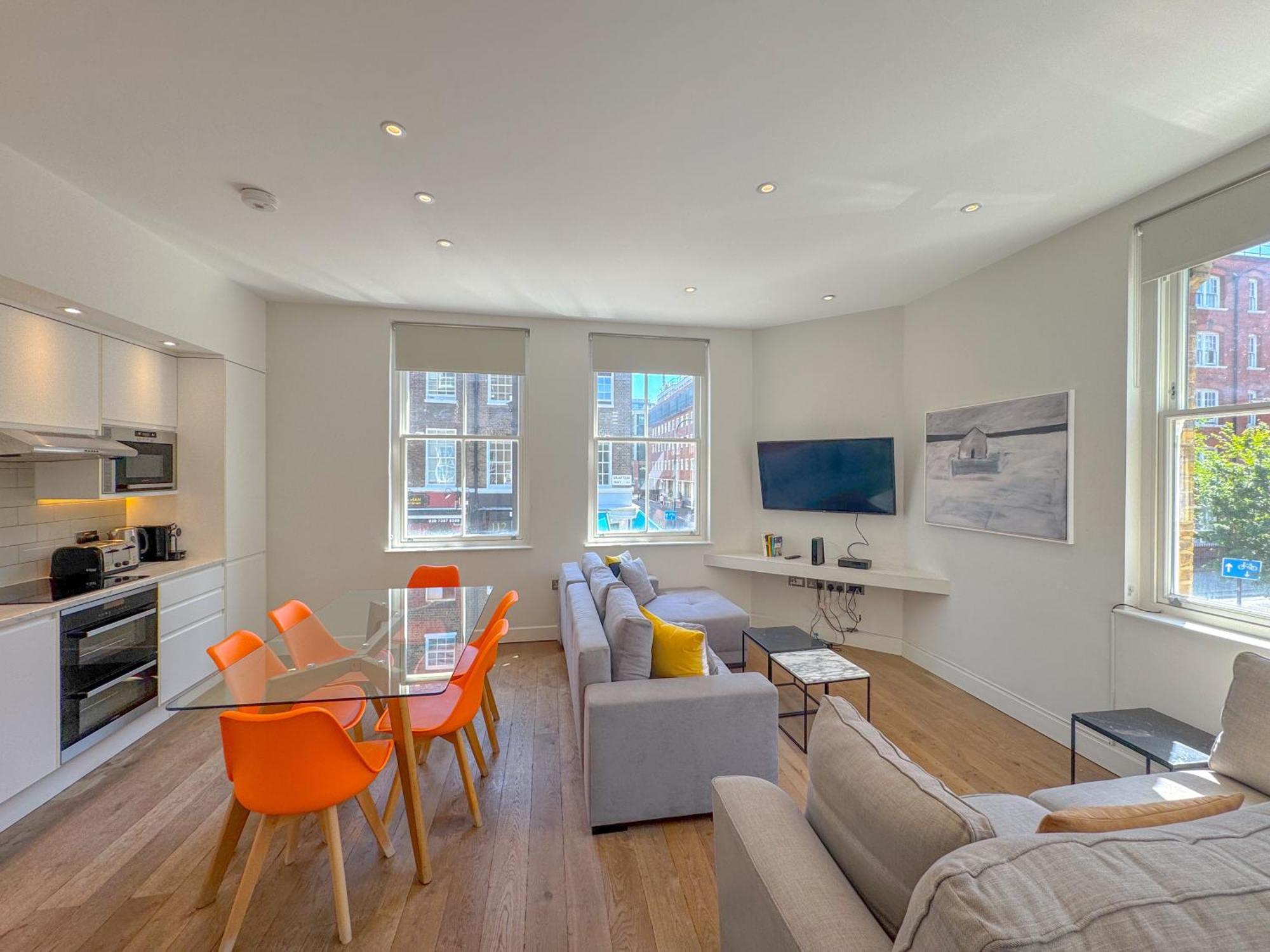 Whitfield Street Apartments لندن المظهر الخارجي الصورة
